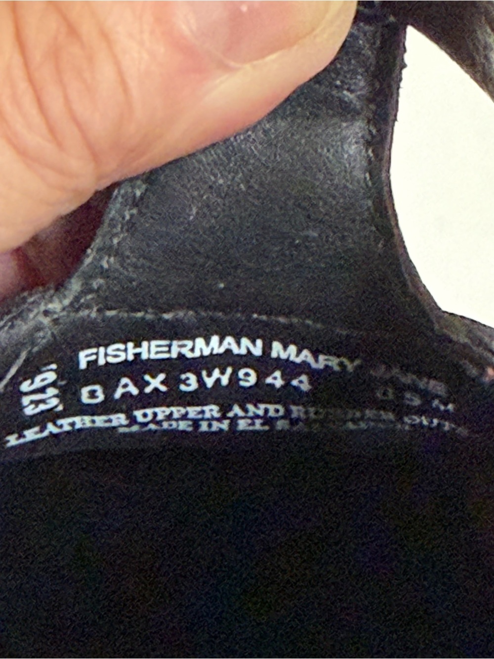 G.H. Bass & Co. Fisherman Mary Jane loafers Black Leather 8.5 - Picture 10 of 13